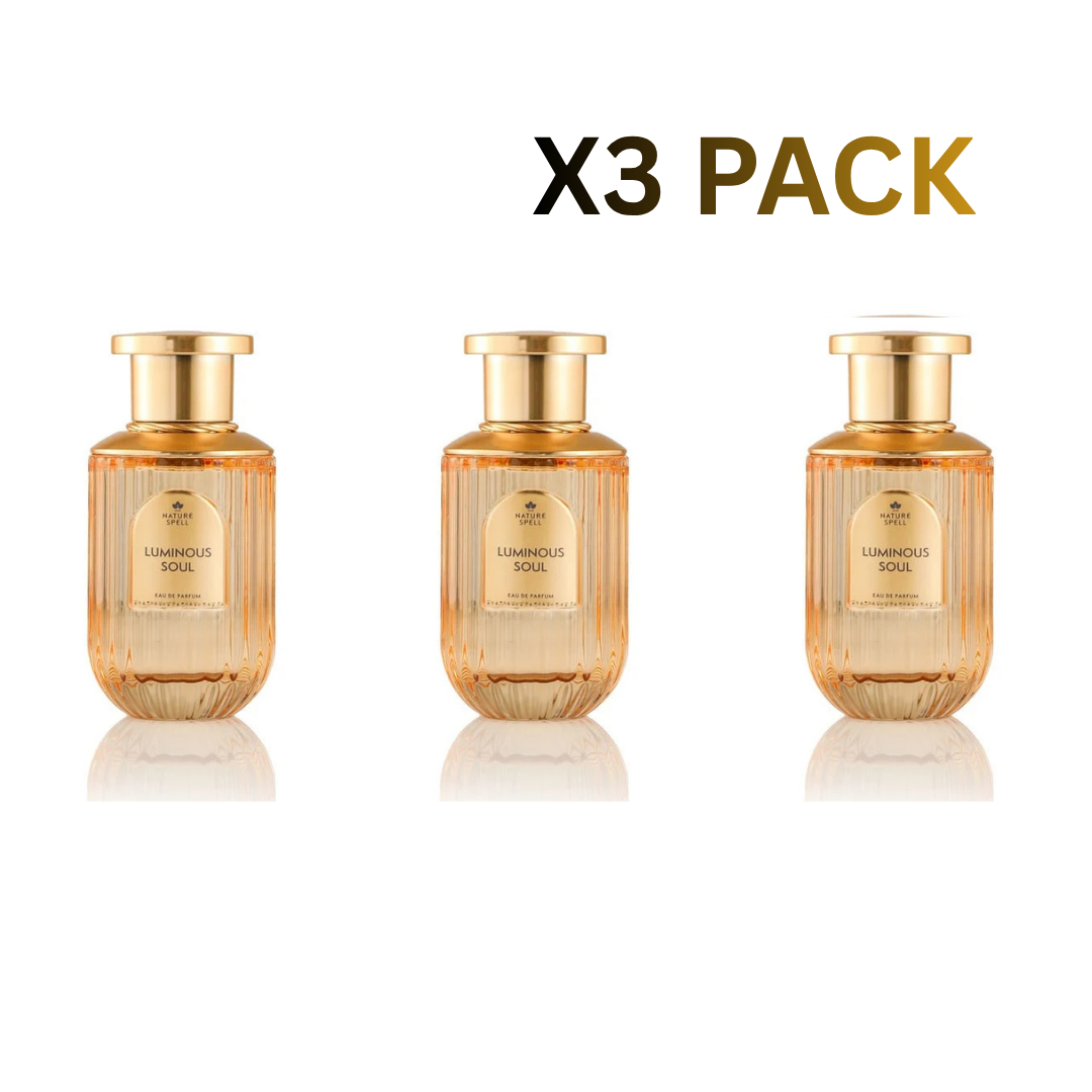 Nature Spell Luminous Soul Perfume Eau De Parfum 100ml X3 PACK