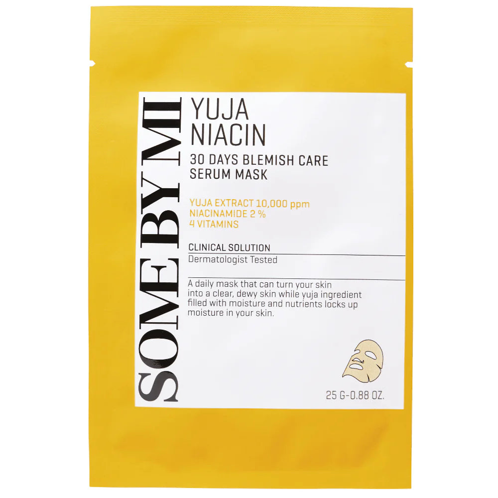 SOME BY MI Yuja Niacin 30 Days Miracle Blemish Serum Mask