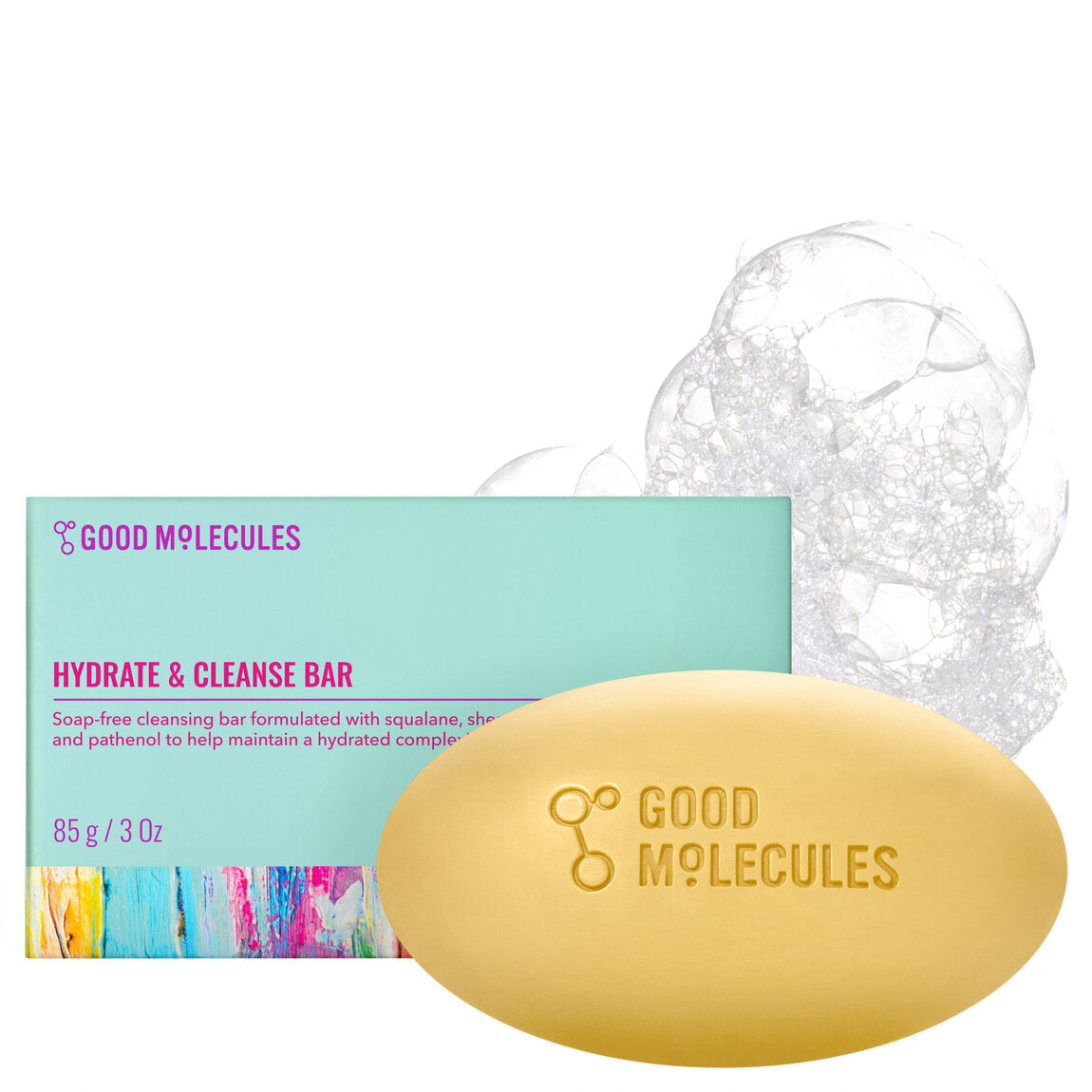 Good Molecules Hydrate & Cleanse Bar 89g