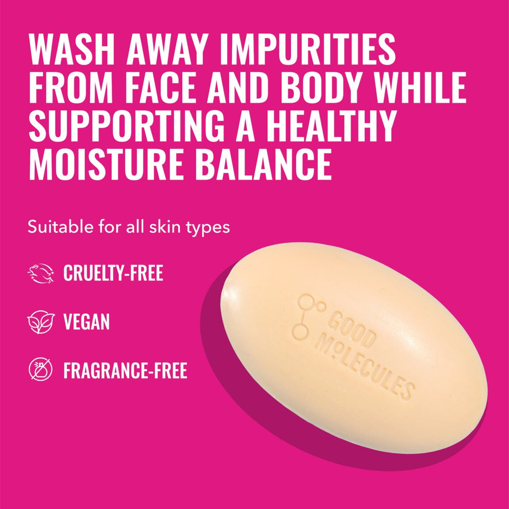Good Molecules Hydrate & Cleanse Bar 89g